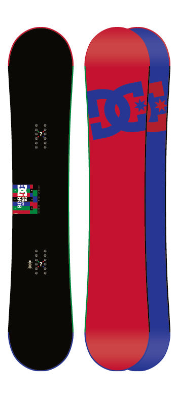 DC BDR Rocker Snowboard 2010