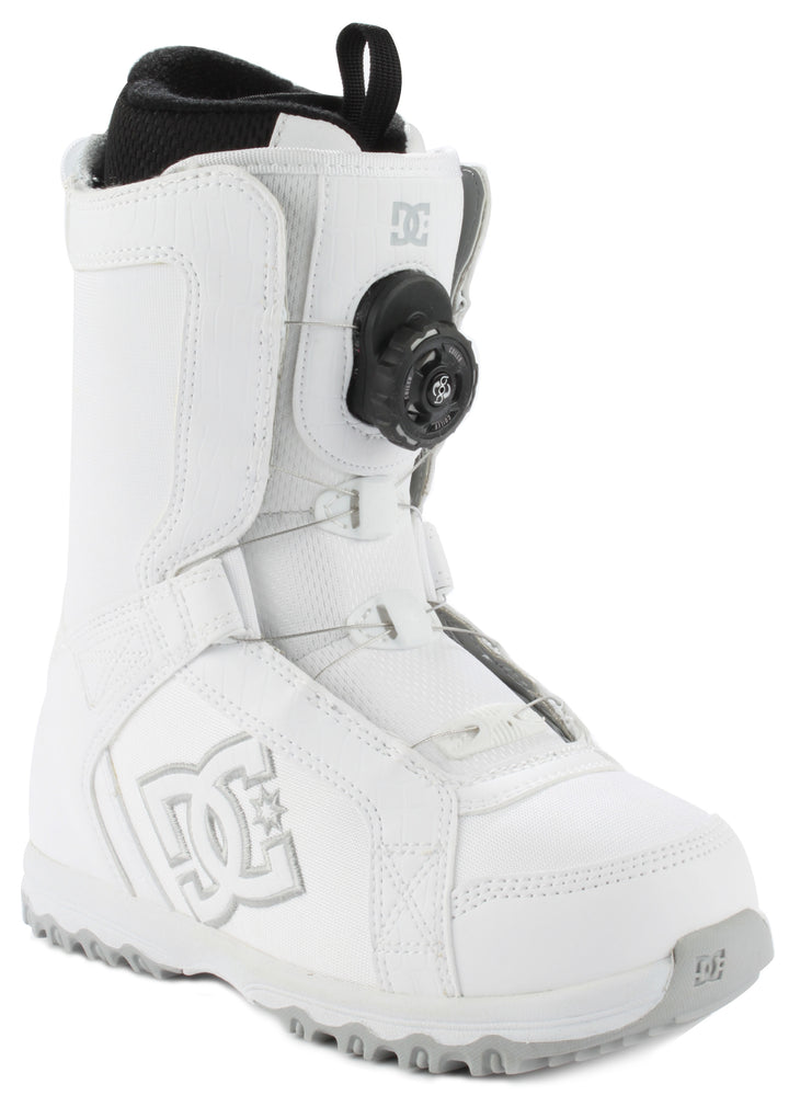 DC Scout BOA Snowboard Boots - Women's 2010 White/Gator