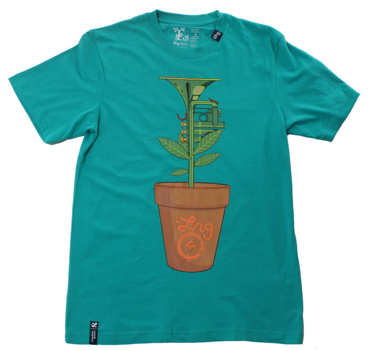 LRG Home Grown T Shirt Aqua