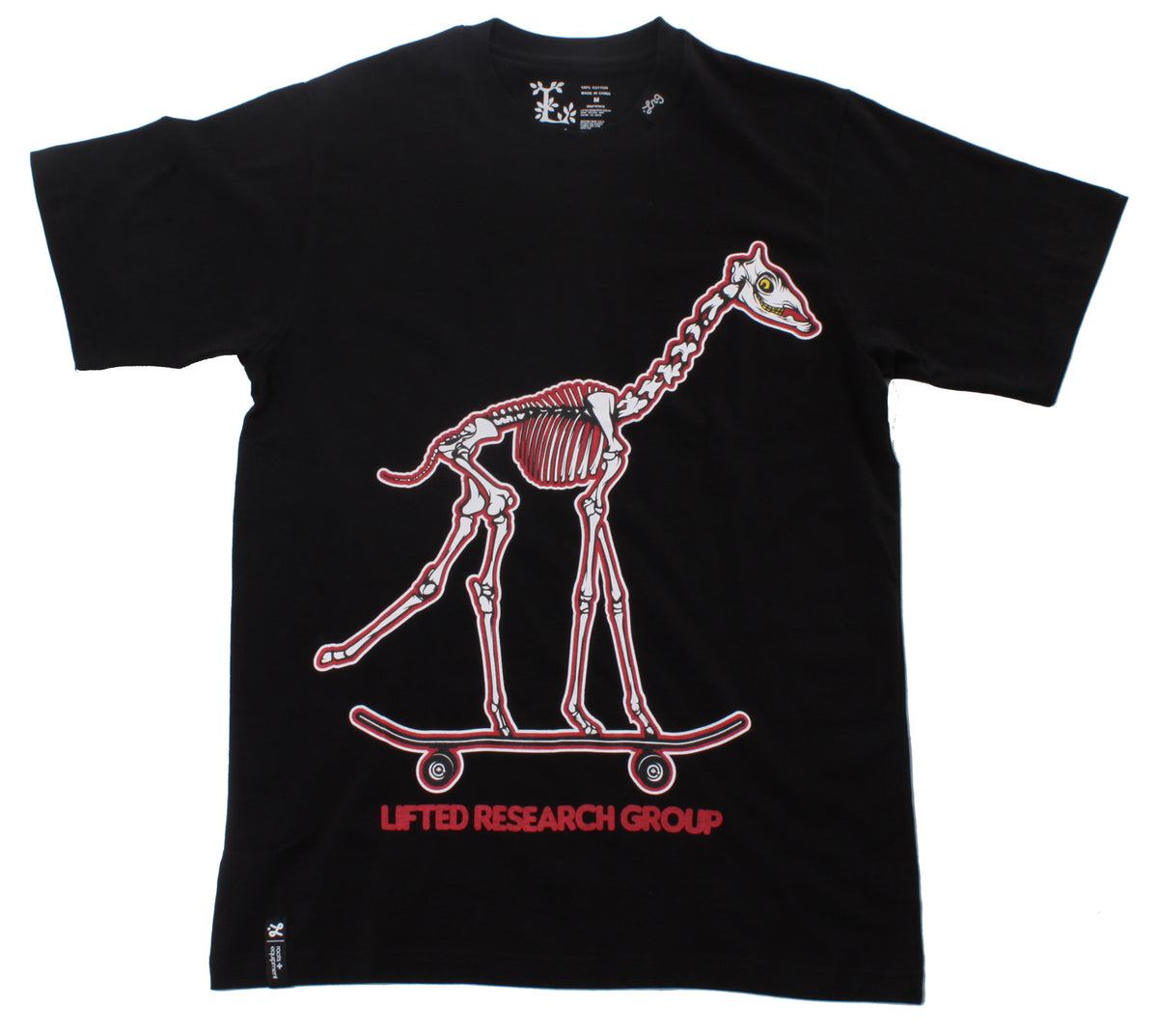 LRG Skeleton Crew T Shirt Black