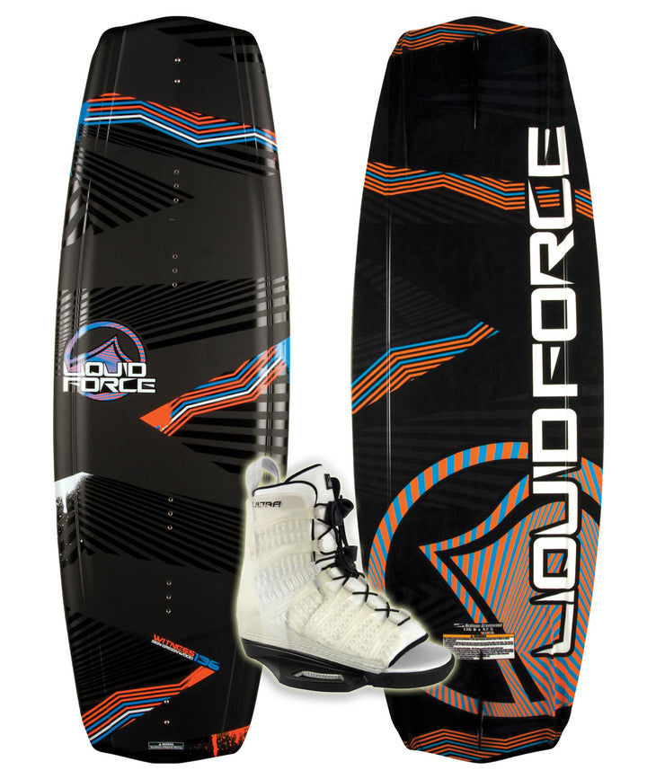 Liquid Force Witness Wakeboard + Ultra Boots 2010
