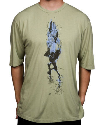 Arbor Roots Bamboo T Shirt Basil