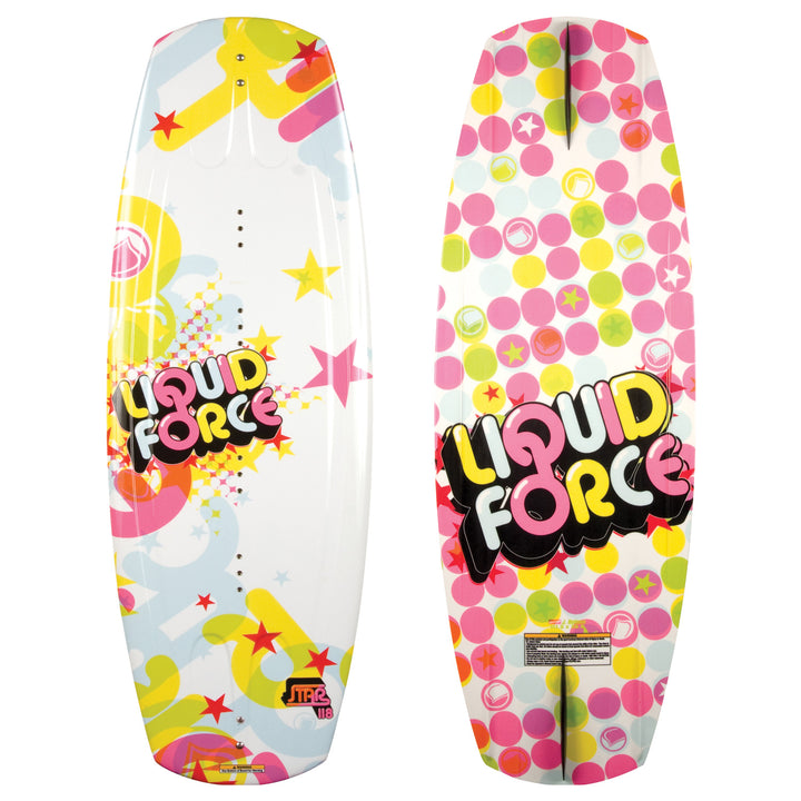 Liquid Force Star Wakeboard + Kids Prima Boots - Girl's 2010