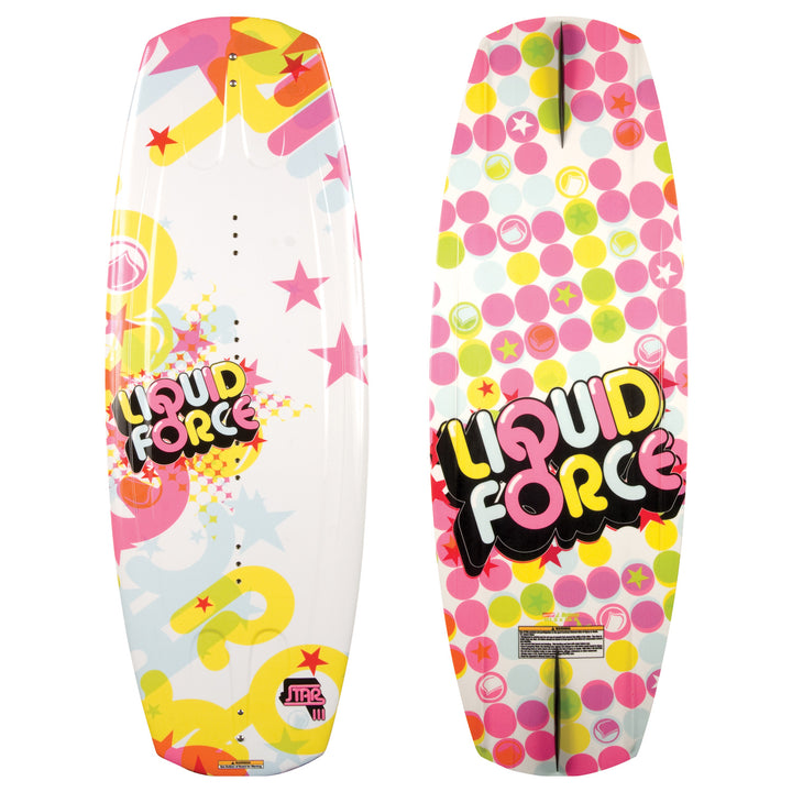 Liquid Force Star Wakeboard + Kids Prima Boots - Girl's 2010