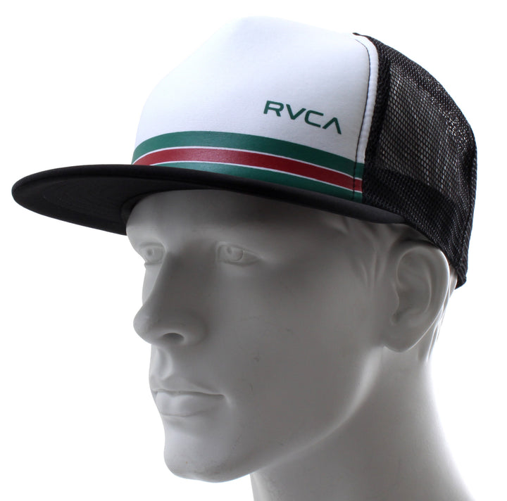 RVCA Barlow Trucker Hat Black/White