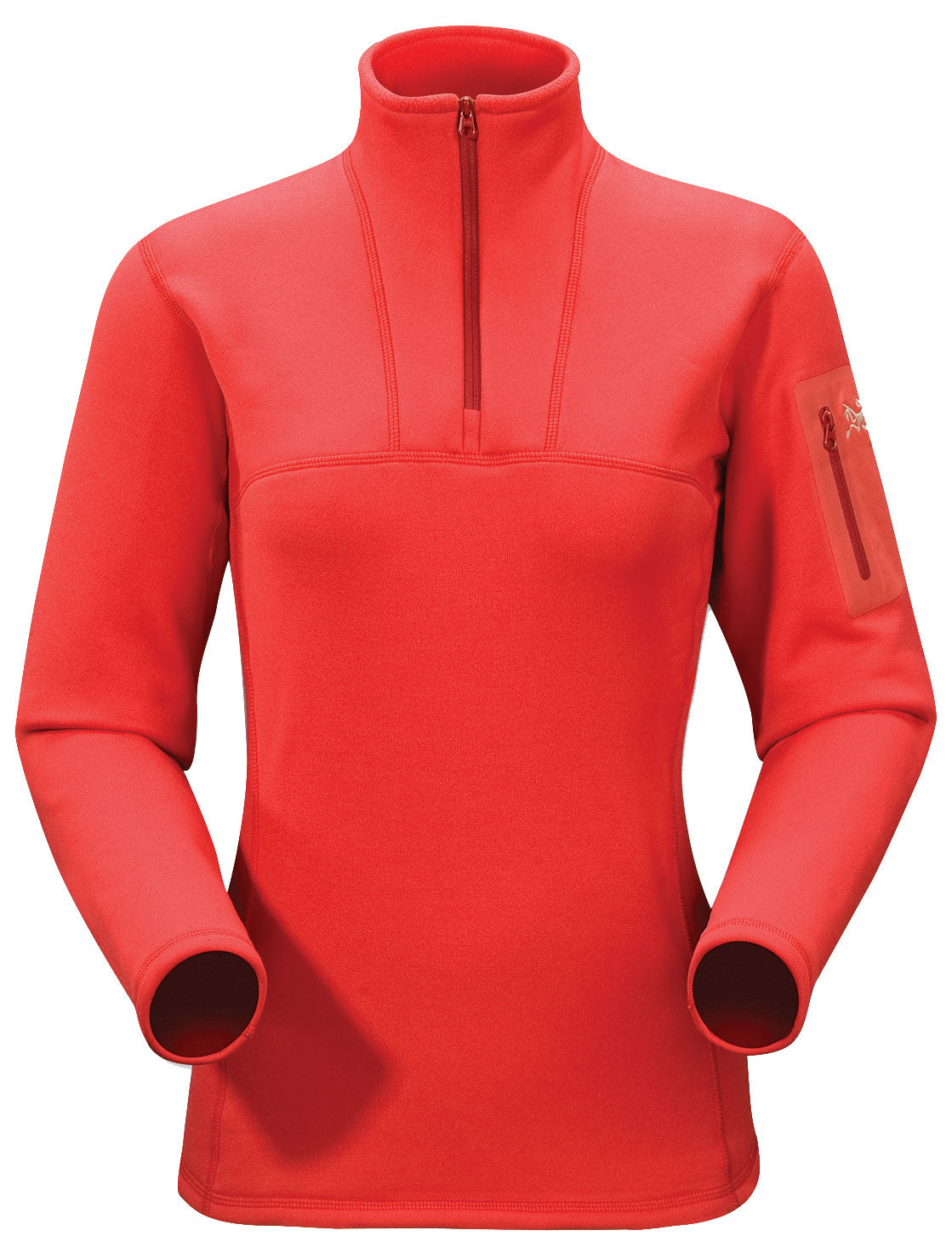Arc'teryx Rho AR Top - Women's Cherry Pepper