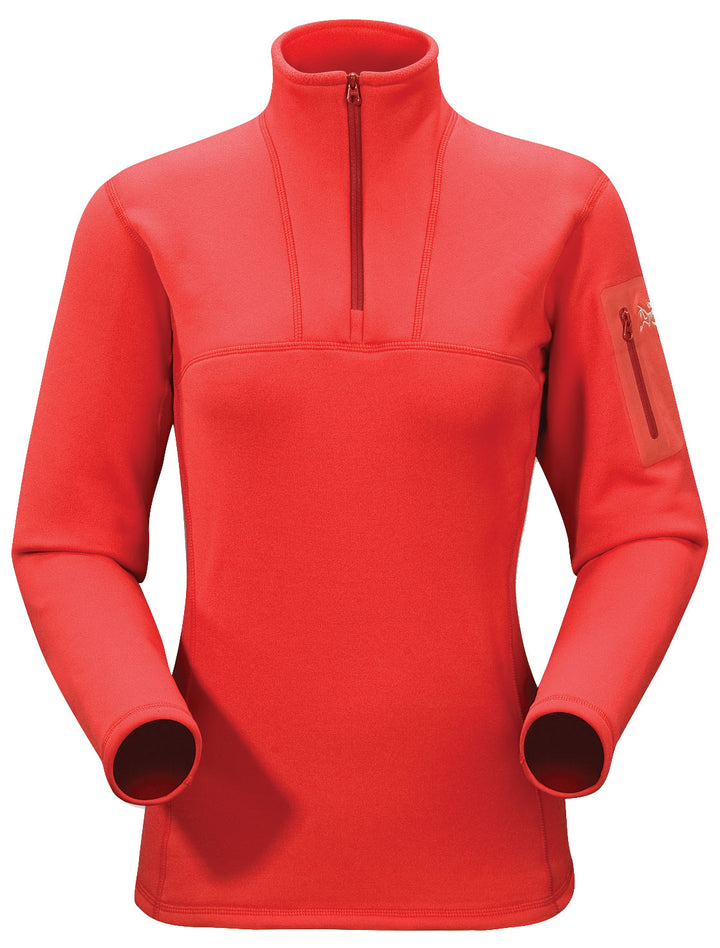 Arc'teryx Rho AR Top - Women's Cherry Pepper