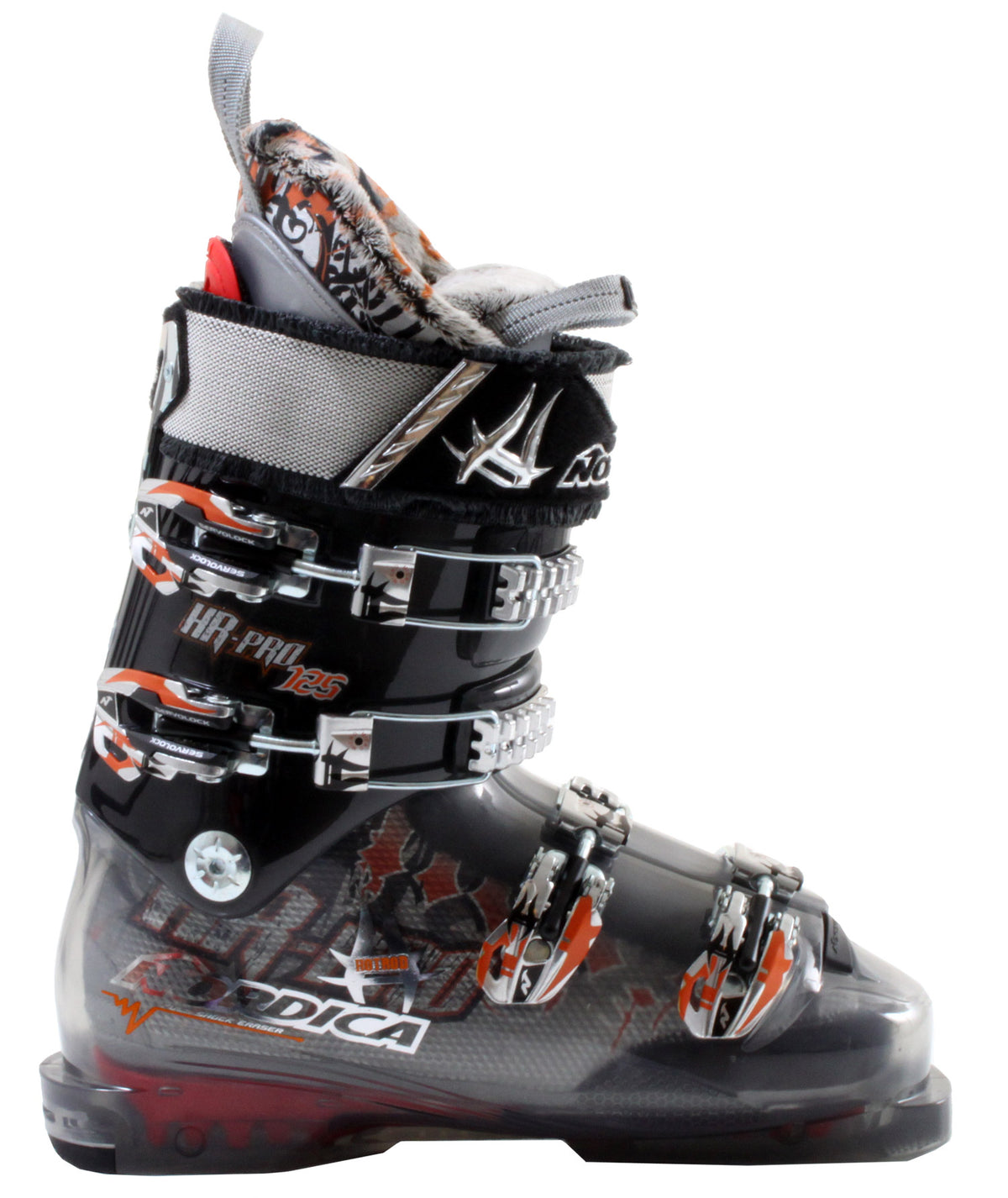 Nordica Hot Rod Pro 125 Ski Boots 2010 Transparent Black