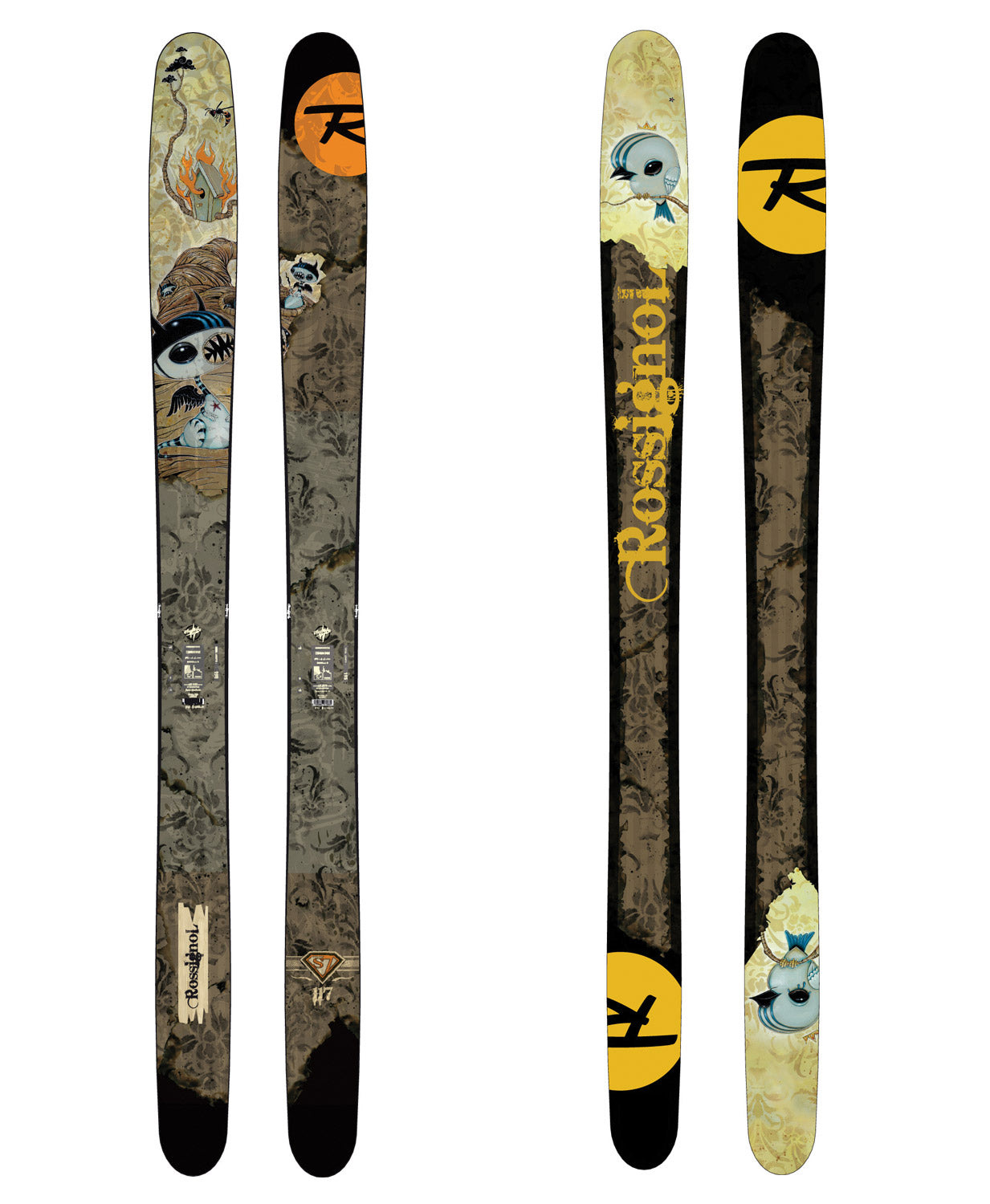 Rossignol S7 Freeride Skis 2011 – evo