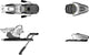 Salomon LZ 9 Ski Bindings (80mm Brakes) - Women's 2010 Silver/White