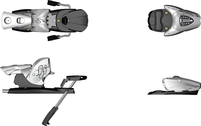 Salomon LZ 9 Ski Bindings (80mm Brakes) - Women's 2010