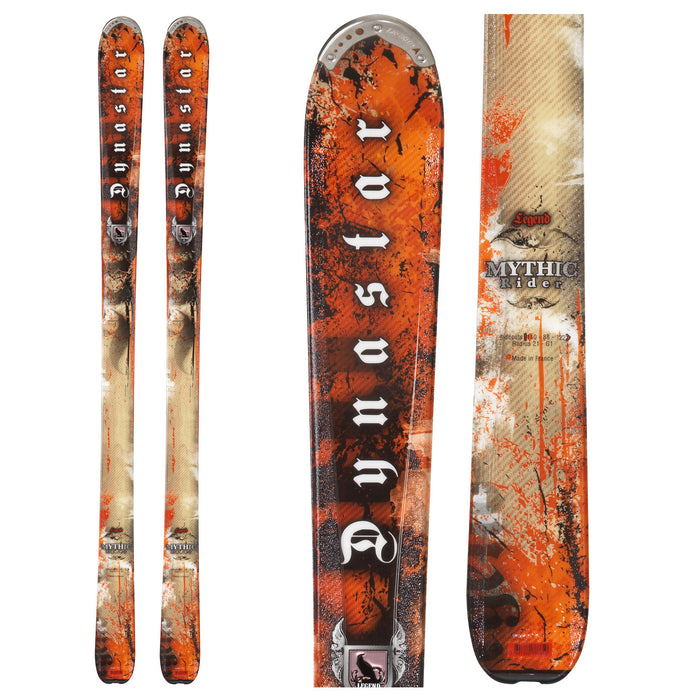 Dynastar Legend Mythic Rider Skis + PX 12 Fluid Bindings 2010