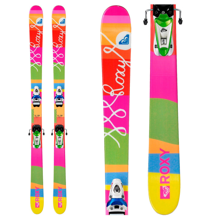 Roxy Hocus Pocus Skis + Roxy N9+ AFC Bindings - Girls 2010
