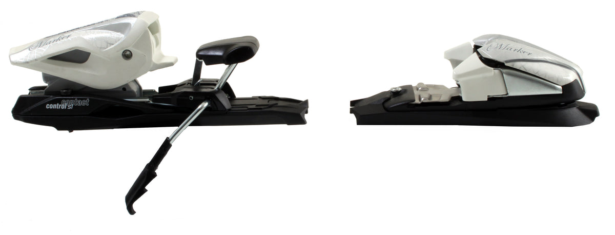Marker 10.0 Attiva CC SI Ski Bindings - Women's (90mm Brakes) 2010 White/Silver/Anthracite