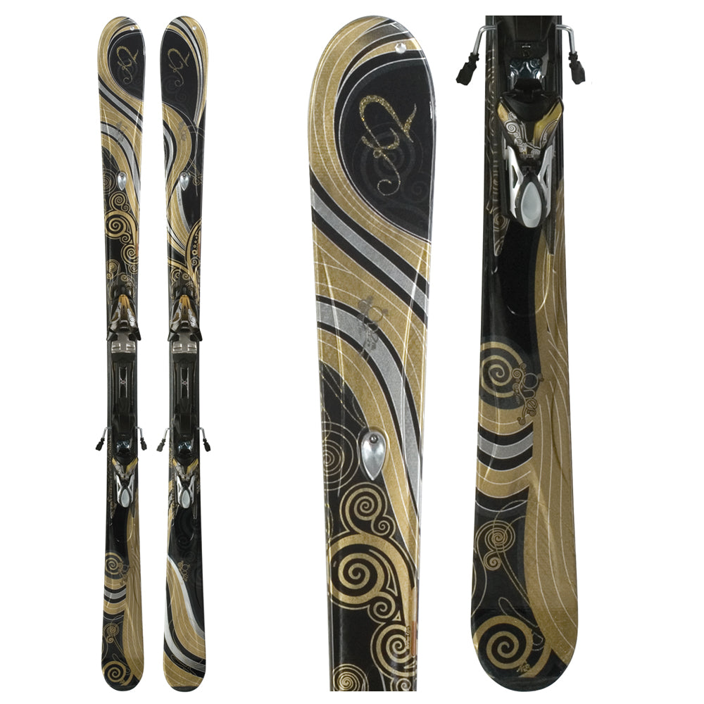K2 One Luv Skis + Marker ERP 10.0 Bindings - Women's 2009