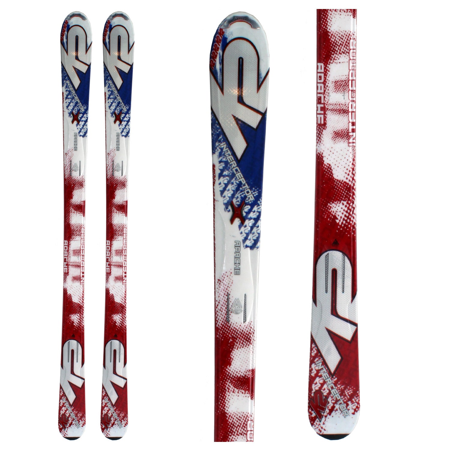 K2 Apache Interceptor Skis 2010