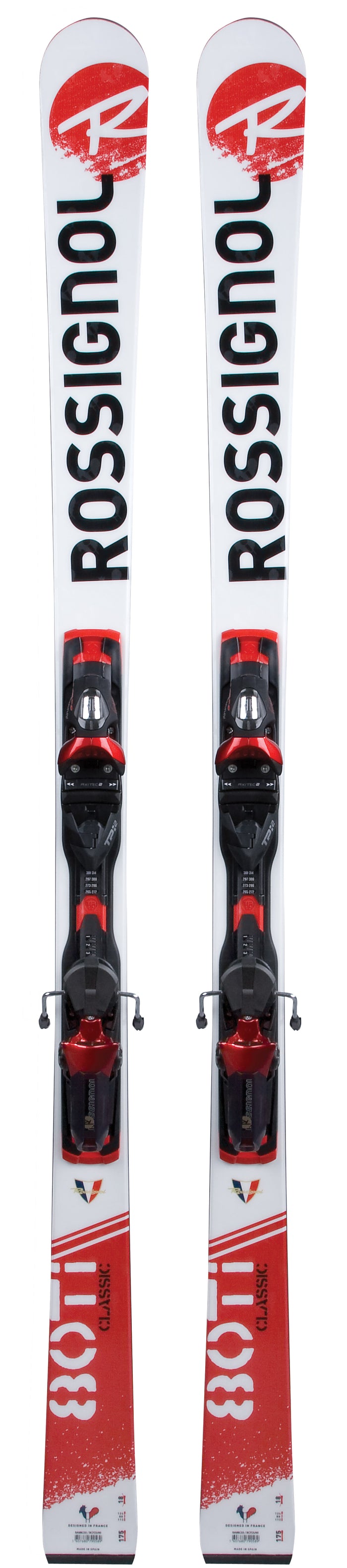 Rossignol Classic 80 Ti Skis + Axial2 140 Ti Bindings 2010