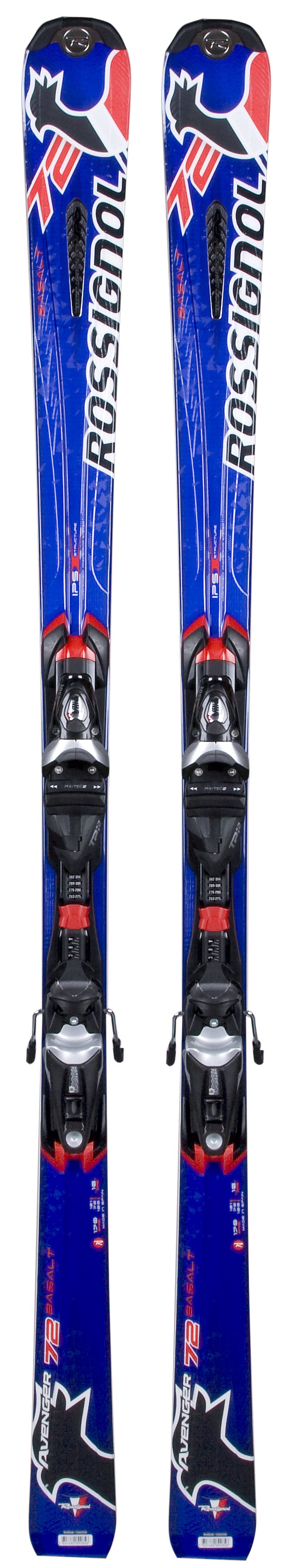 Rossignol Avenger 72 Skis + Axium 110 Bindings 2010