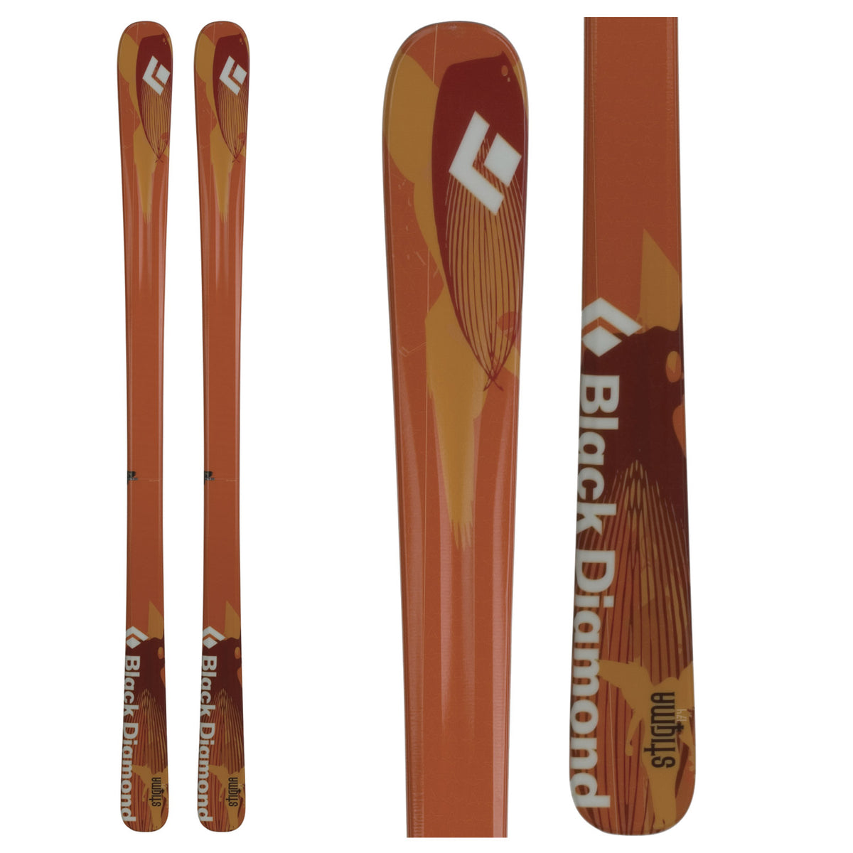 Black Diamond Stigma Skis  2010