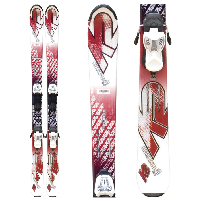 K2 Comanche Jr Skis + Fastrak2 4.5 Bindings - Youth 2010