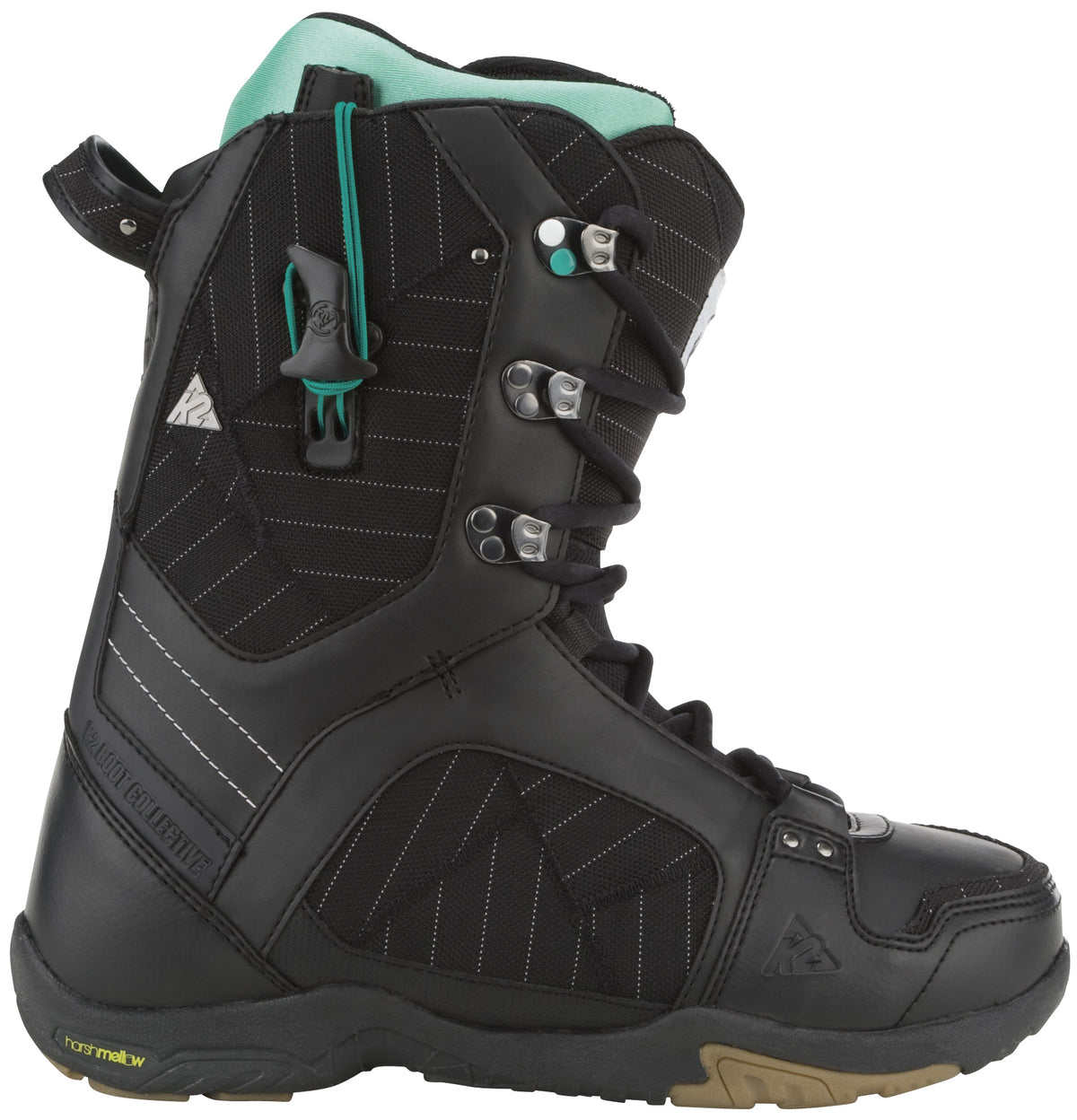 K2 Curfew Snowboard Boots 2011 Black Pinstripe