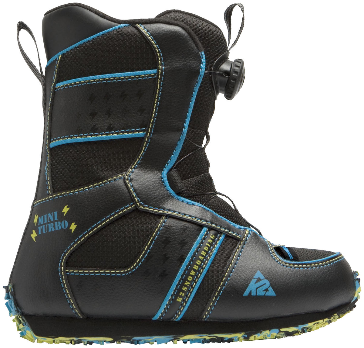 K2 Mini Turbo Snowboard Boots - Youth 2011 Black