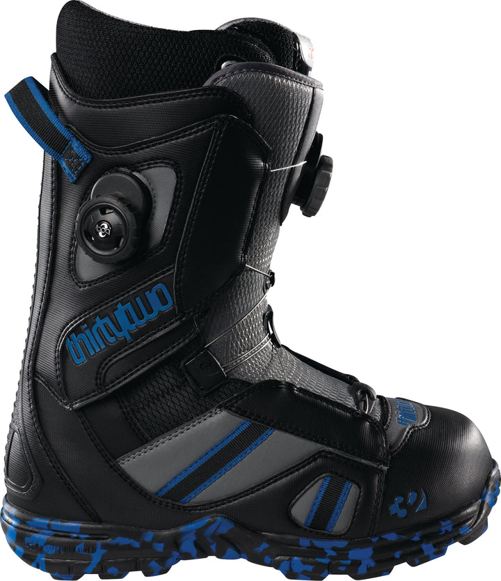 32 Focus BOA Snowboard Boots 2011 Black/Grey/Blue