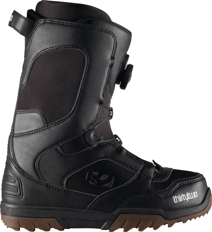 32 STW BOA Snowboard Boots 2011 Black/White/Gum