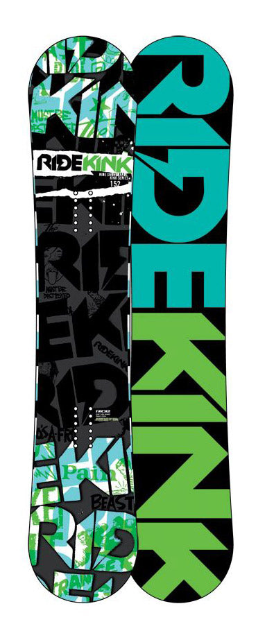 ride cues series snowboard Warpig The Kink is the board of choice for Jed Anderson and many team riders when riding in the street Ride Kink Snowboard 2011