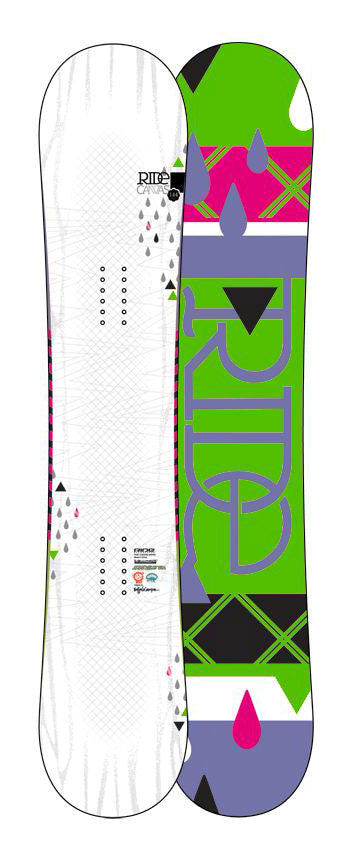 Ride Canvas Rocker Snowboard - Women's 2011