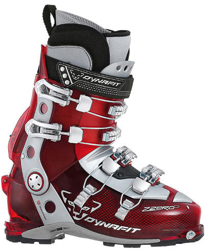 Dynafit ZZero4 U-TF Alpine Touring Ski Boots 2011 Transparent Red