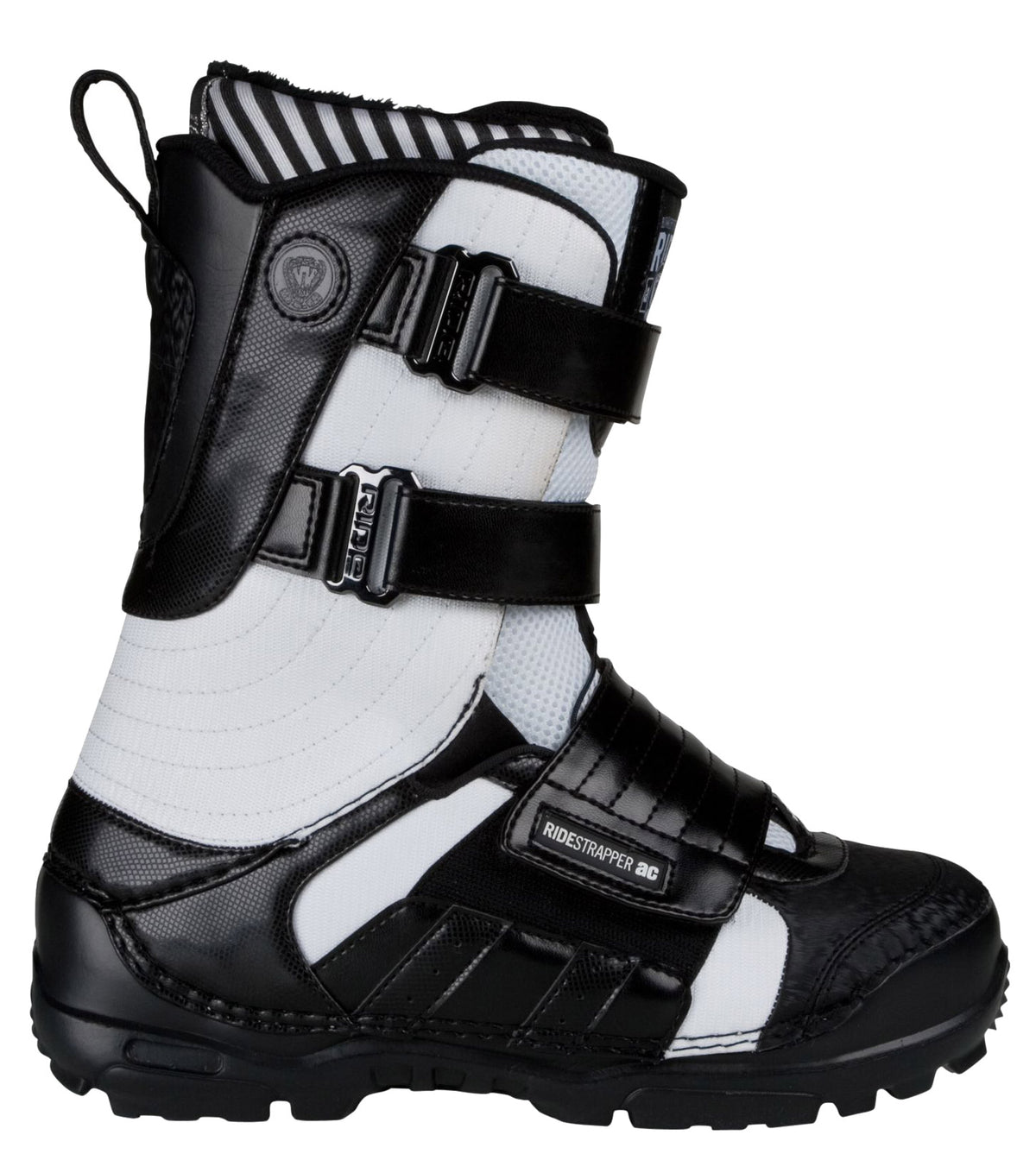 Ride Strapper AC Snowboard Boots 2011 Black/White