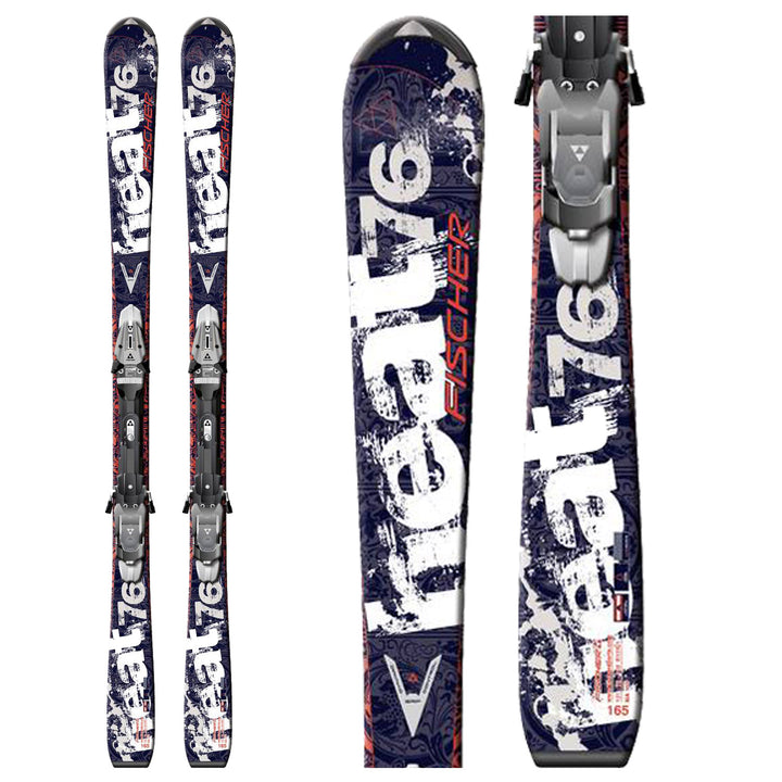 Fischer Heat 76 RF SP Skis + FSX12 Railflex2 Bindings 2010