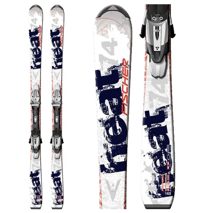 Fischer Heat 74 RF SP Skis + FS11 Railflex2 Bindings 2010