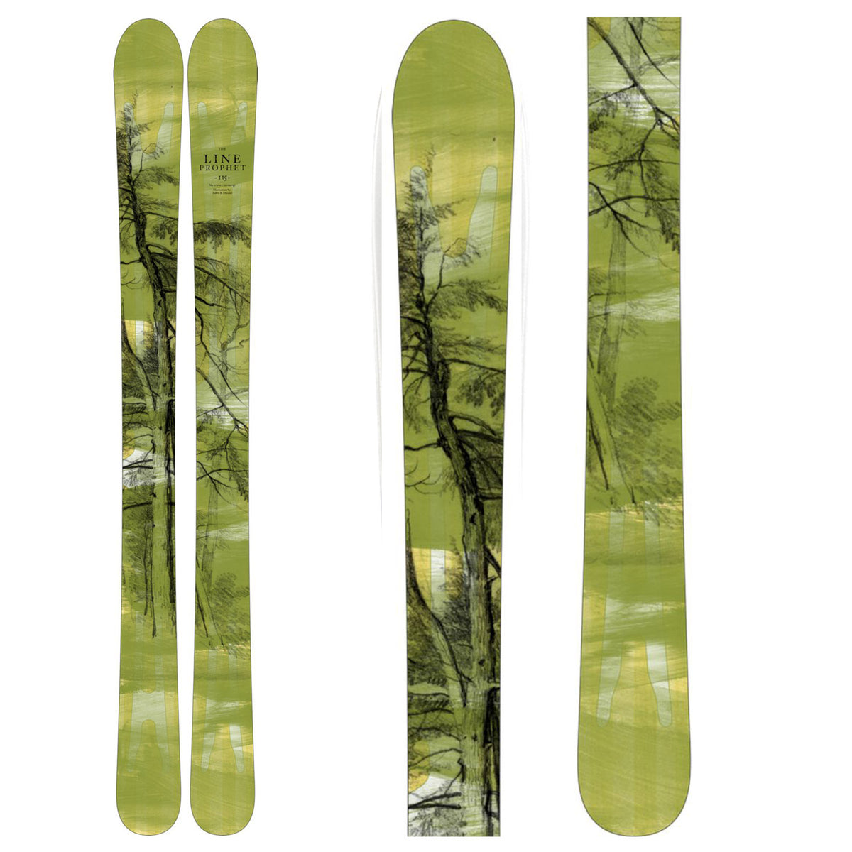 Line Skis Prophet 115 Skis 2011