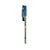 Line Skis Dart Ski Poles 2011 Blue/Yellow