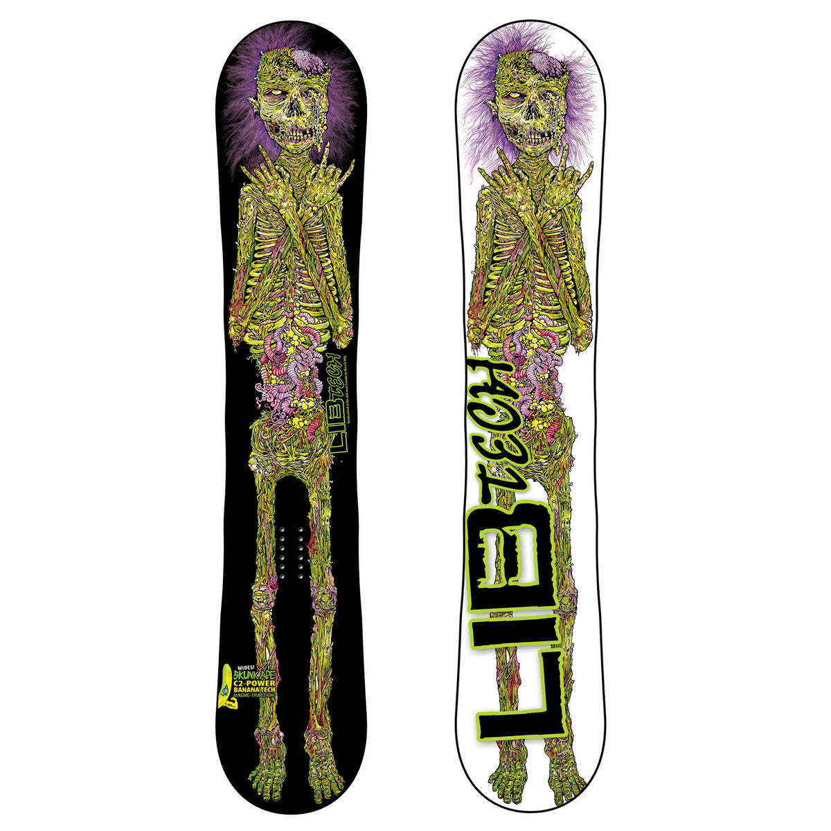 Lib Tech Skunk Ape C2BTX Wide Banana Rocker Snowboard 2011