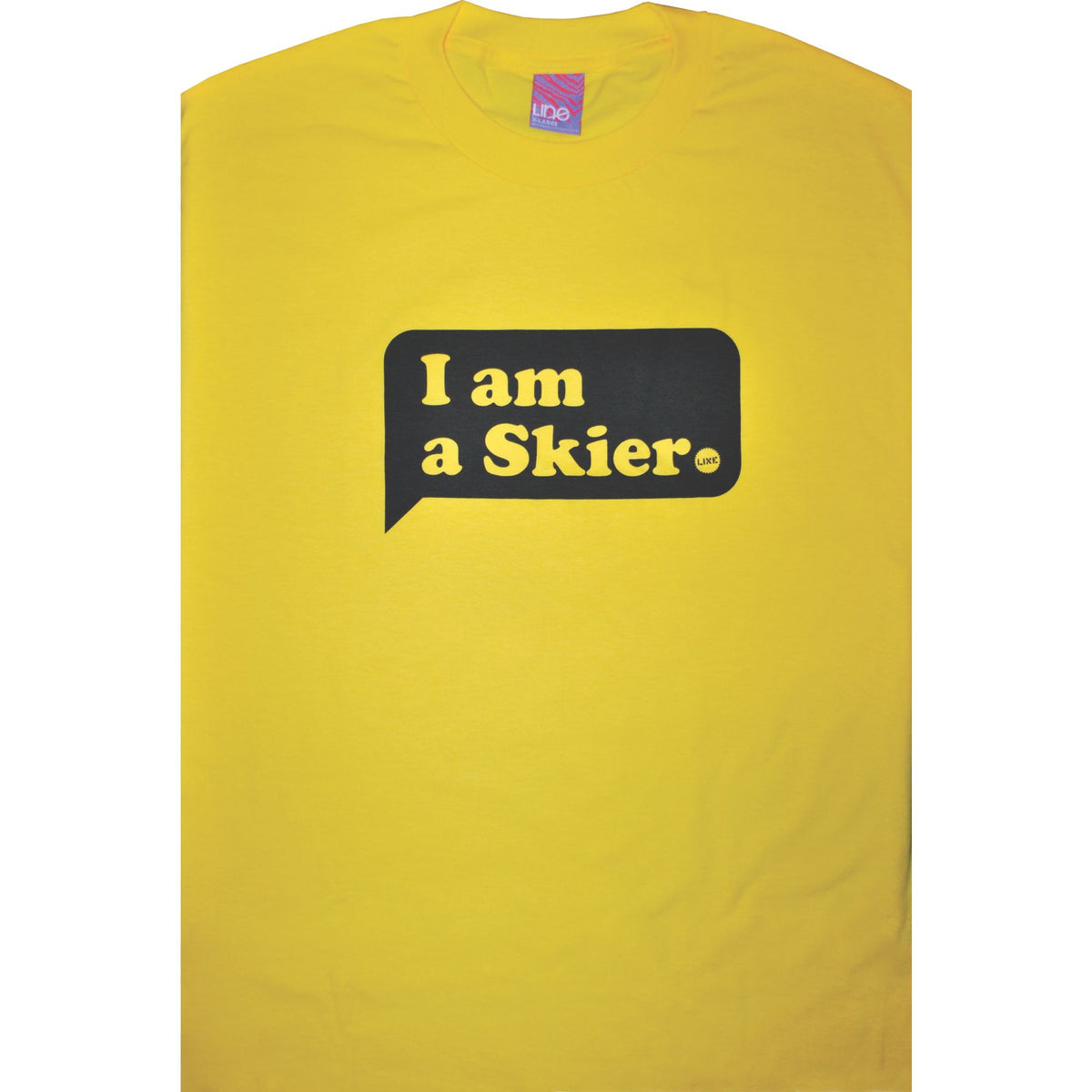 Line Skis Skier T-Shirt Yellow