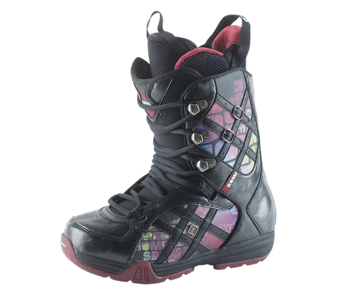 Rome Bastille Snowboard Boots - Women's 2011 Black/Port Wine