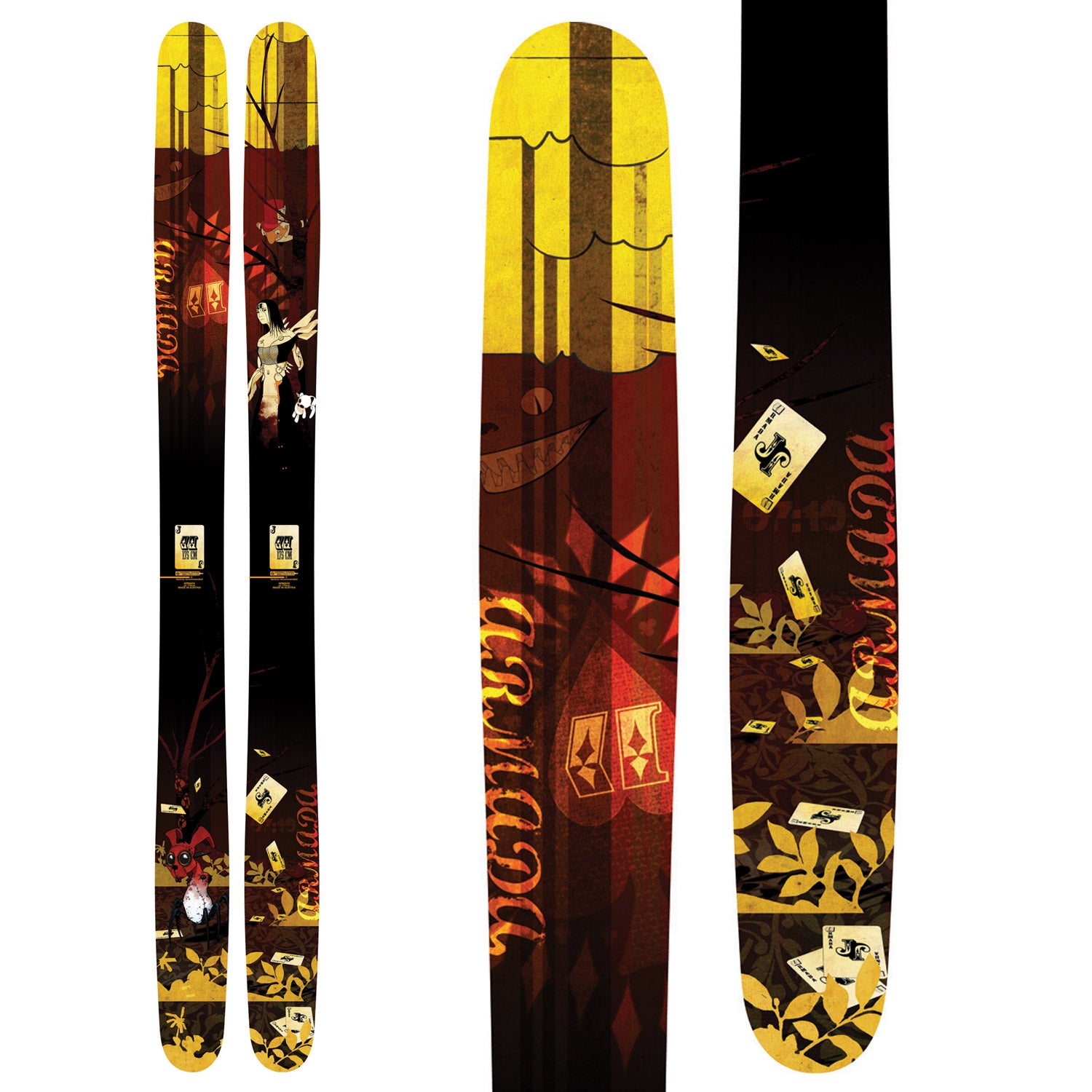 スキー Armada JJ + Jester schizo Armada JJ Skis 2011 – evo