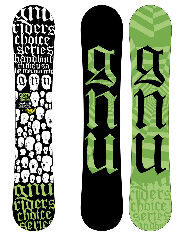 GNU Rider's Choice C2BTX Banana Rocker Snowboard 2011