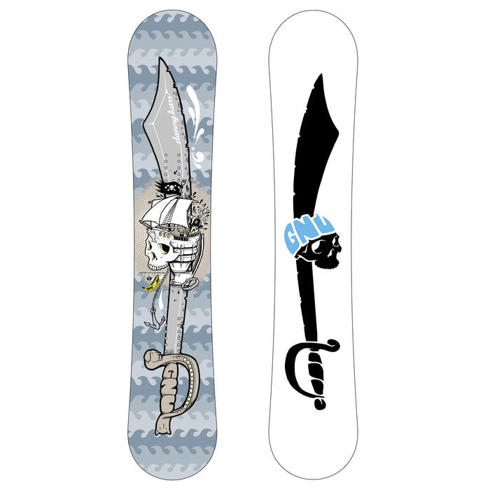GNU Danny Kass Mini Pro Model BTX Banana Rocker Snowboard 2011
