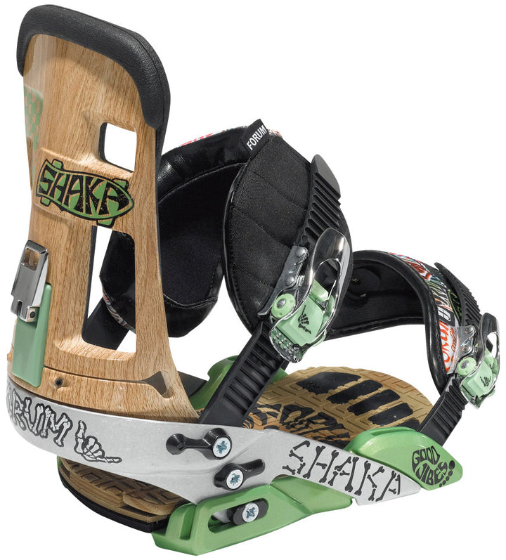 Forum Shaka Snowboard Bindings 2011 7-Ply/Coping