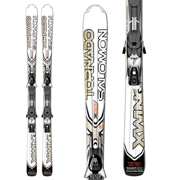 Salomon X-Wing Tornado Ti Skis + Z12 Bindings 2011