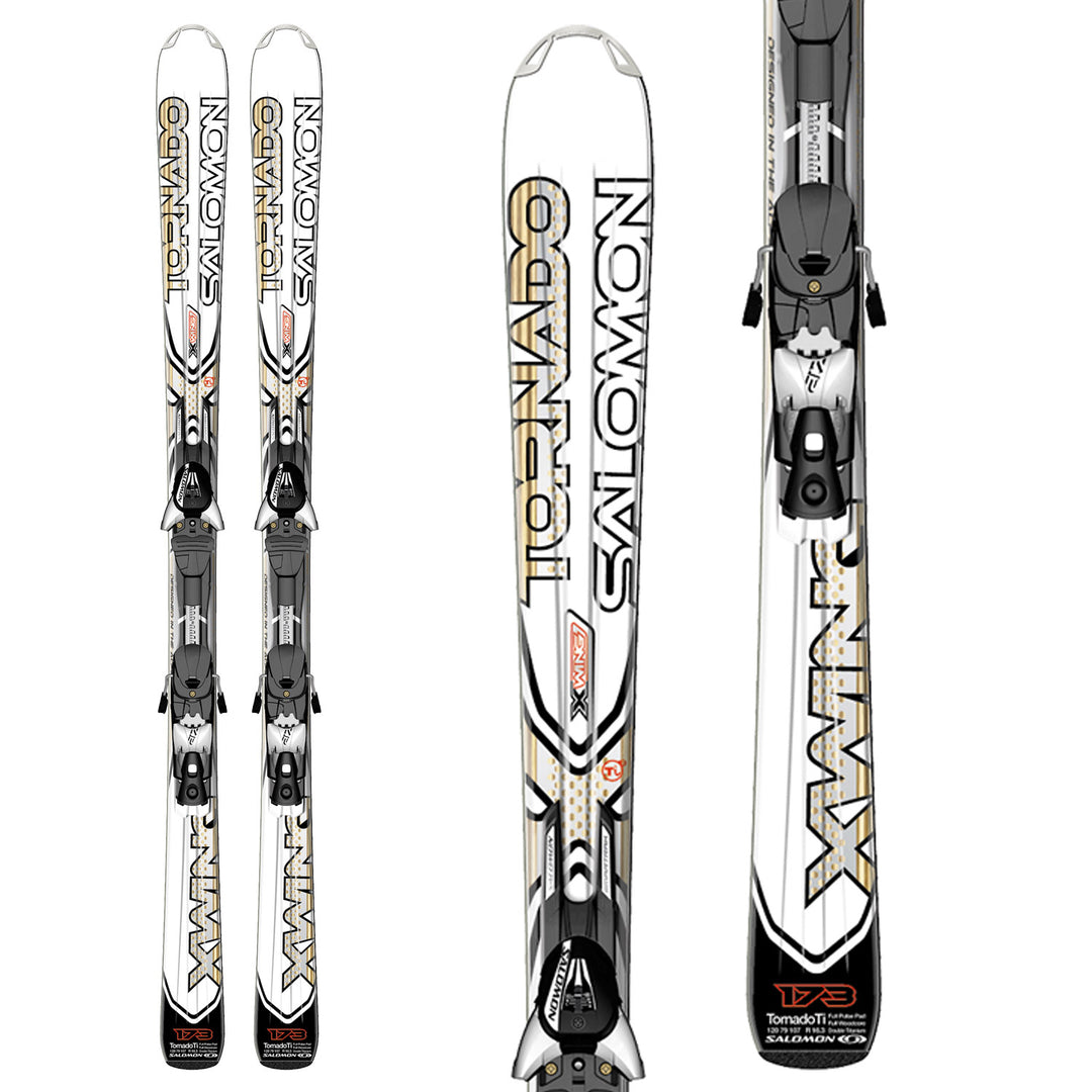Salomon X-Wing Tornado Ti Skis + Z12 Bindings 2011 Salomon X-Wing Tornado Ti Skis + Z12 Bindings 2011