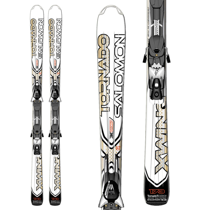Salomon X-Wing Tornado Ti Skis + Z12 Bindings 2011