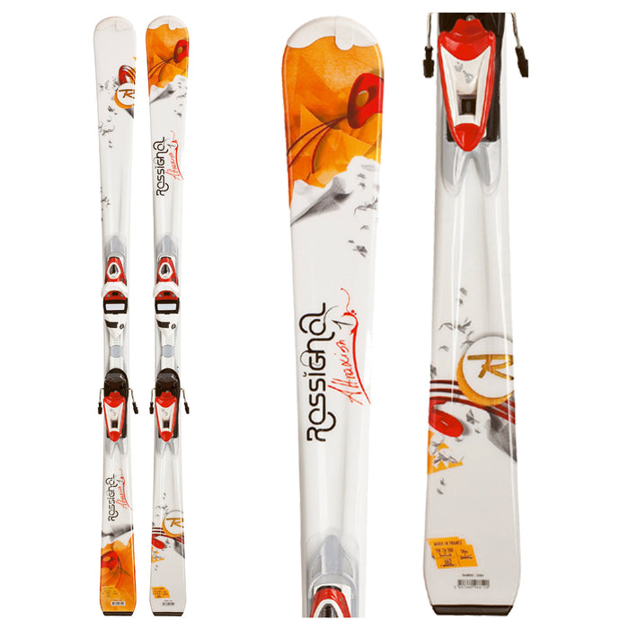 Rossignol Attraxion 1 Skis + Saphir 90 Bindings - Women's 2011