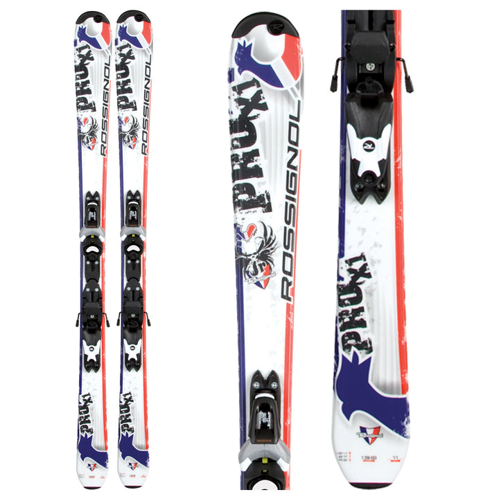 Rossignol Avenger Pro X1 Skis + Axium Jr Bindings - Youth 2011