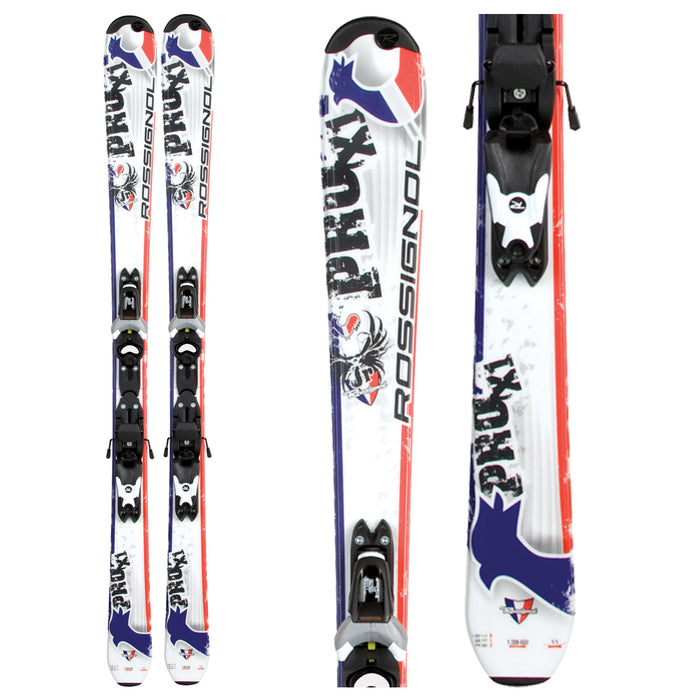Rossignol Avenger Pro X1 Skis + Axium Jr Bindings - Youth 2011