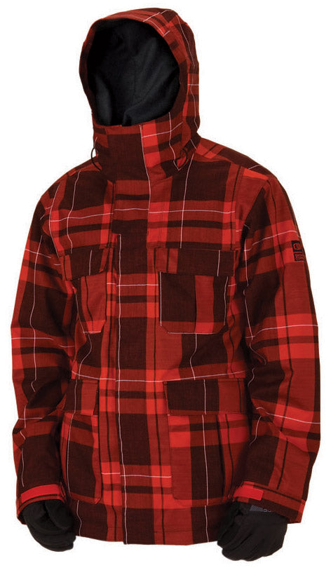 Bonfire Baker Jacket Black/Ember/Silk